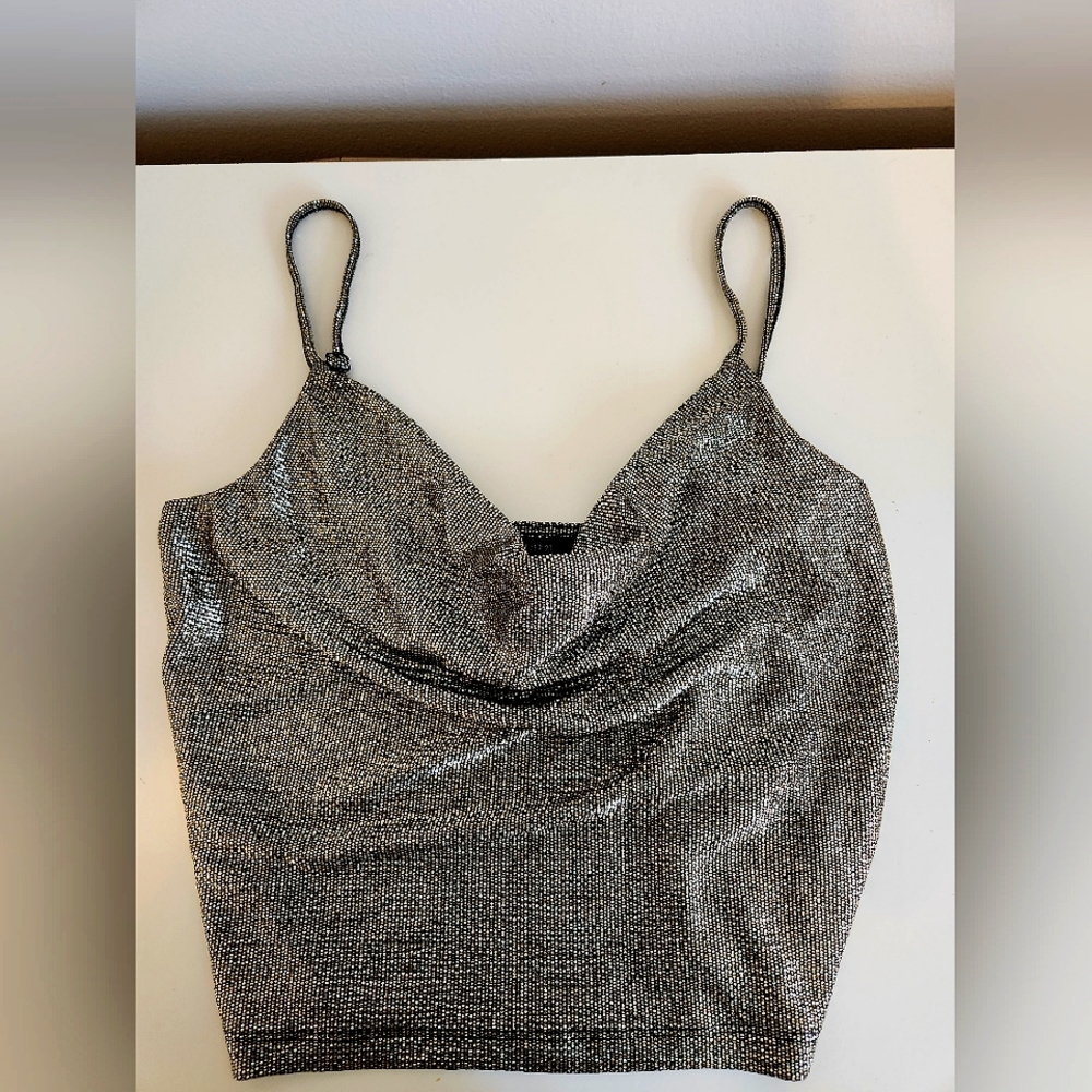 Forever 21 Metallic top